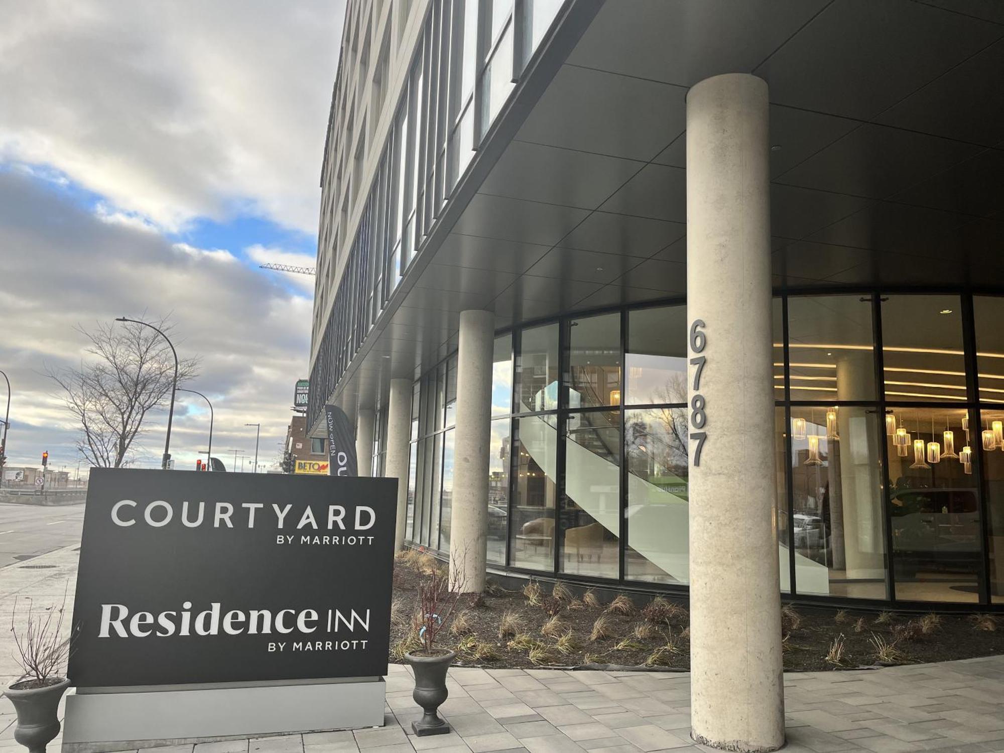 Residence Inn Montreal Midtown Dış mekan fotoğraf